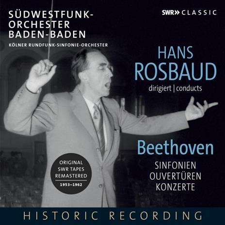 Sinfonie - CD Audio di Ludwig van Beethoven,Hans Rosbaud