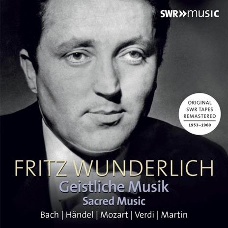 Sacred Music - CD Audio di Fritz Wunderlich