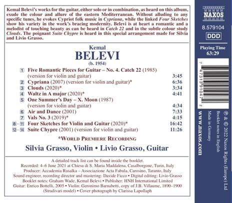 Cypriana - CD Audio di Kemal Belevi - 2