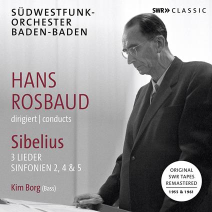 Hans Rosbaud Dirigiert Jean Sibelius - CD Audio di Hans Rosbaud
