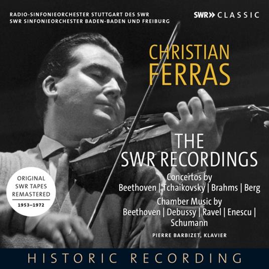 Violin Concertos And Chamber Music - CD Audio di Christian Ferras