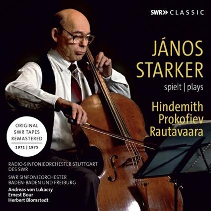 Concerto per violoncello - CD Audio di Paul Hindemith,Sergei Prokofiev,Einojuhani Rautavaara,Janos Starker