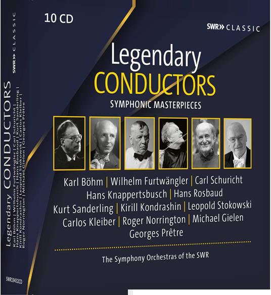 Legendary Conductors. Symphonic Masterpieces - CD Audio