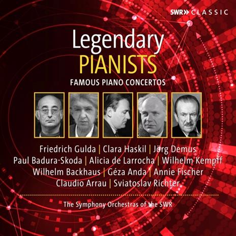 Legendary Pianists - CD Audio