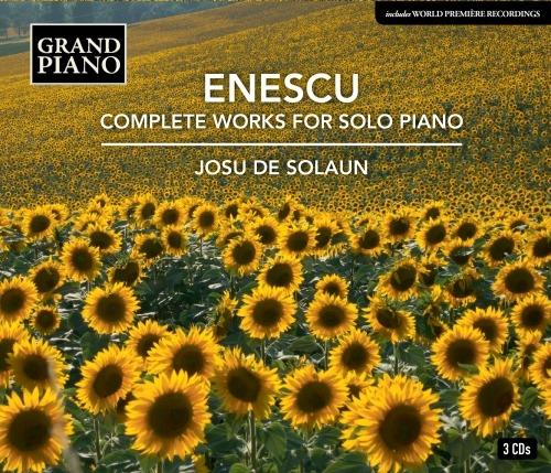 Musica completa per pianoforte solo - CD Audio di George Enescu