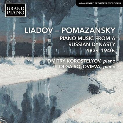 Piano Music from a Russian Dynasty - CD Audio di Dmitry Korostelyov