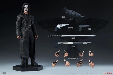 Il Corvo Action Figura 1/6 Il Corvo 30 Cm Sideshow Collectibles - 6