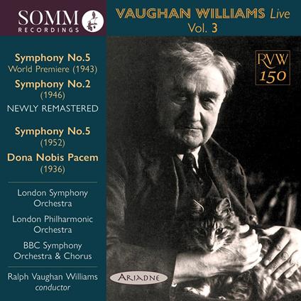 Vaughan Williams Live, Volume 3 - CD Audio di London Philharmonic Orchestra