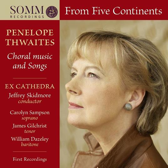 Choral Music And Songs - CD Audio di Penelope Thwaites