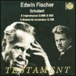 8 Impromptus - 6 Momenti musicali - CD Audio di Franz Schubert,Edwin Fischer