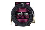 Ernie Ball 6086 Cavo Braided Black Gold Tips 5,49 M