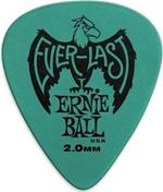 Ernie Ball: 9196 Plettri Everlast Teal 2.0Mm