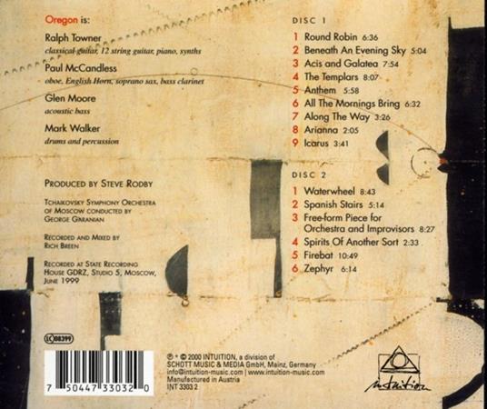 In Moscow - CD Audio di Oregon - 2