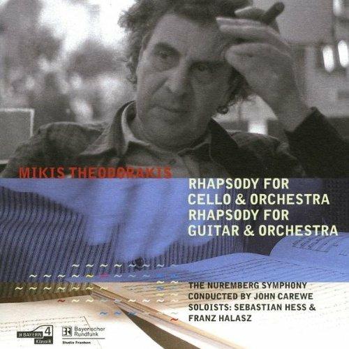 Rhapsody for Cello, Guita - CD Audio di Mikis Theodorakis