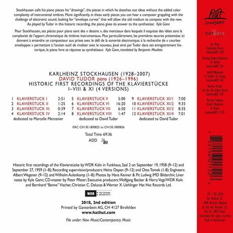 Klavierstucke I-VIII - CD Audio di Karlheinz Stockhausen - 2