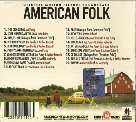 American Folk (Colonna sonora) - CD Audio - 2