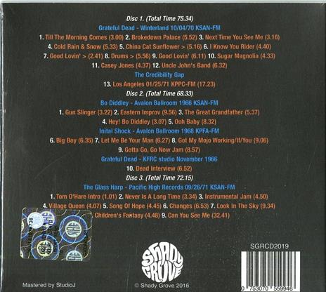 Curiosities from the San Francisco Underground 1965-1971 vol.3 - CD Audio di Grateful Dead,Bo Diddley - 2