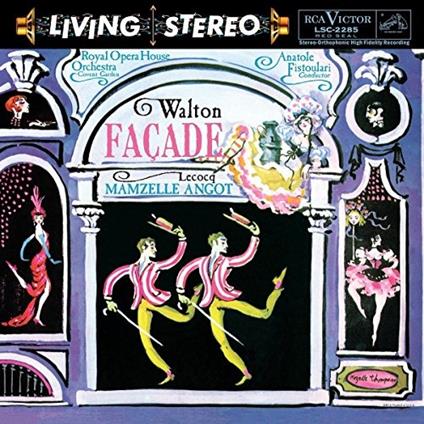 Facade Lecocq Mamzelle Angot (Hybrid Stereo) - SuperAudio CD ibrido di William Walton,Anatole Fistoulari