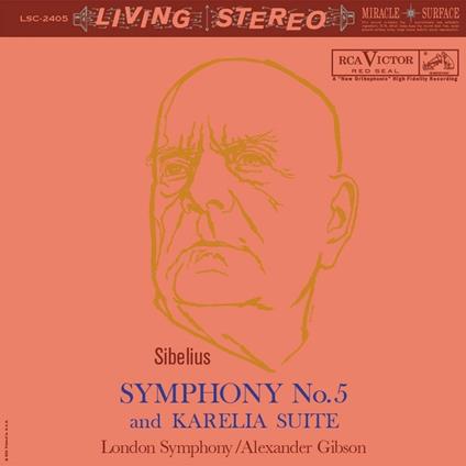Sinfonia n.5 - Karelia Suite (SACD Ibrido Stereo) - SuperAudio CD ibrido di Jean Sibelius,London Symphony Orchestra