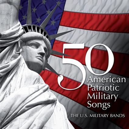 Key / Sousa / Berlin / Us Coas - 50 American Patriotic Military Songs - CD Audio