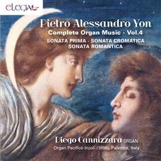 Musica completa per organo vol.4 - CD Audio di Diego Cannizzaro,Pietro Alessandro Yon