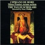 Missa Praeter Rerum Seriem - CD Audio di Tallis Scholars,Peter Phillips,Cypriano De Rore