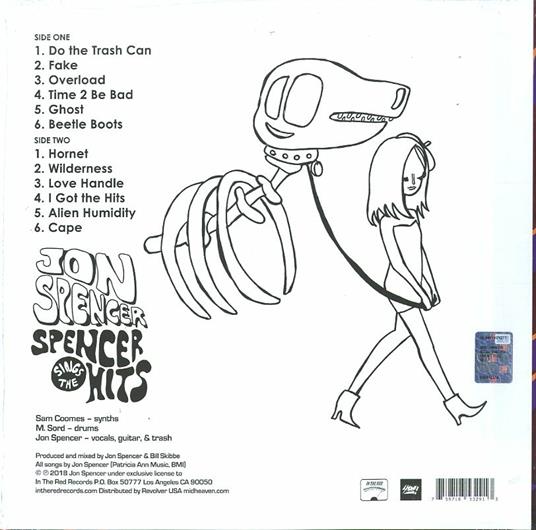 Spencer Sings the Hits! - Vinile LP di Jon Spencer - 2