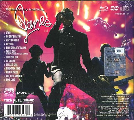 Alive at Twenty-Five - CD Audio + DVD + Blu-ray di Jane's Addiction - 2