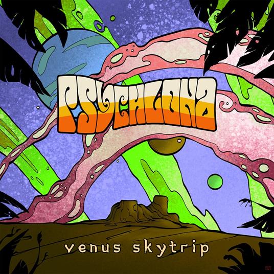 Venus Skytrip (Purple Marbled Vinyl) - Vinile LP di Psychlona