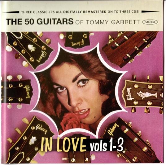 50 Guitars In Love (Volumes 1-3) - CD Audio di Tommy Garrett