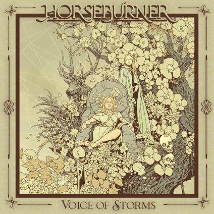 Voice Of Storms (Transparent Ice Blue Vinyl) - Vinile LP di Horseburner