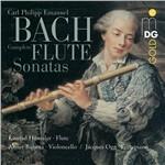 Sonate per flauto complete - CD Audio di Carl Philipp Emanuel Bach,Anner Bylsma,Konrad Hünteler