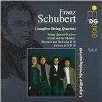 Quartetti per archi vol.4 - CD Audio di Franz Schubert,Leipzig String Quartet