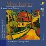 Musica da camera vol.1 - CD Audio di Max Reger,Mannheimer Streichquartett