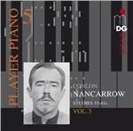 Player Piano vol.5: Studi n.33, n.34, n.35, n.36, n.37, n.40a, n.40b, n.41a, n.41b, n.41c - CD Audio di Conlon Nancarrow