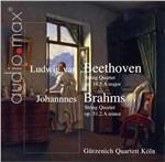 String Quartets - CD Audio di Ludwig van Beethoven,Johannes Brahms