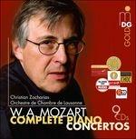 Concerti per pianoforte (Integrale) - CD Audio di Wolfgang Amadeus Mozart,Christian Zacharias