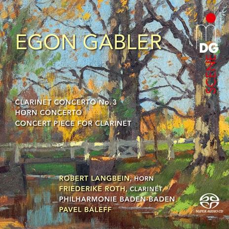 Gabler. Clarinet Concerto No. 3-Horn Concerto - CD Audio di Robert - Friederike Roth Langbein