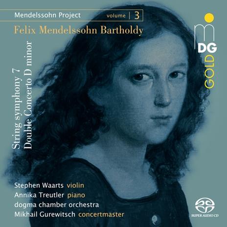 String Symphony No.7, Double Concerto D Minor (Sacd) - SuperAudio CD di Felix Mendelssohn-Bartholdy