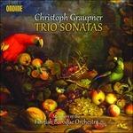 Sonate a tre - CD Audio di Johann Christoph Graupner