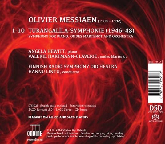 Turangalîla Symphony - CD Audio di Olivier Messiaen - 2