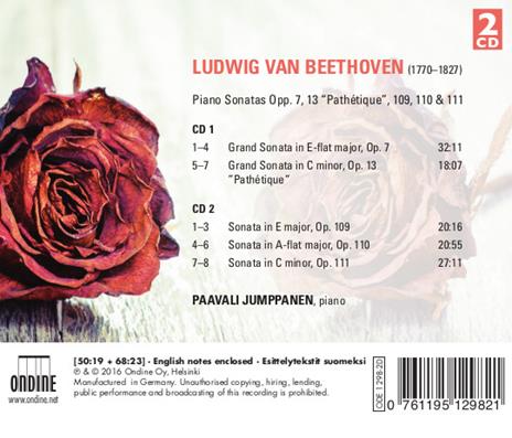 Sonate per pianoforte n.4 op.7, n.8 op.1 - CD Audio di Ludwig van Beethoven - 2