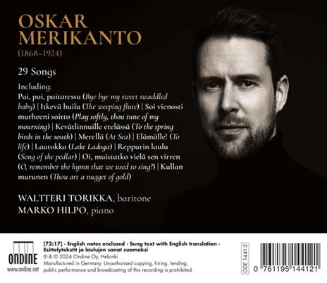 29 Songs - CD Audio di Oskar Merikanto - 2