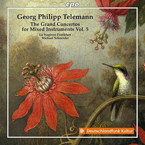 Sinfonie e concerti vol.5 - CD Audio di Georg Philipp Telemann,Michael Schneider,Stagione Frankfurt