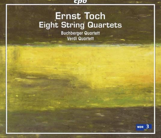 String Quartets - CD Audio di Ernst Toch