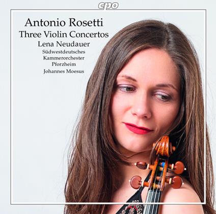 Three Violin Concertos - CD Audio di Antonio Rosetti,Lena Neudauer