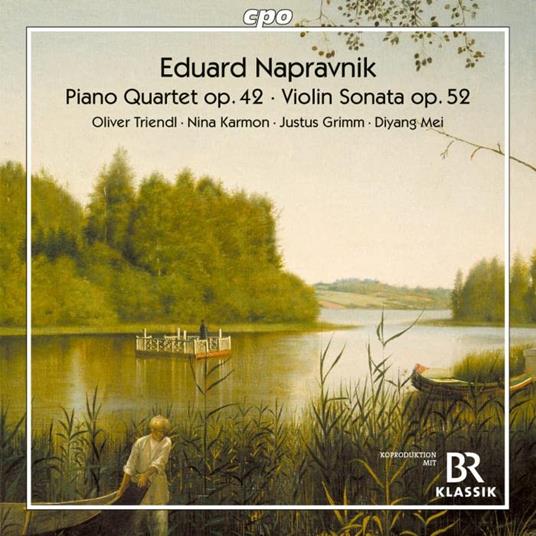 Napravnik. Piano Quartet & Violin Sonata - CD Audio di Oliver - Nina Karmon - Diyang Mei Triendl