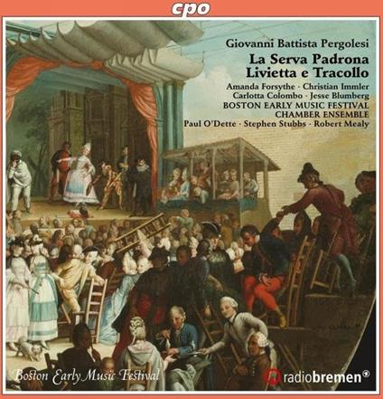 La Serva Padrona - Livietta E Tracollo - CD Audio di Giovanni Battista Pergolesi