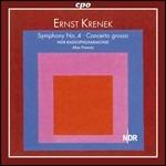 Sinfonia n.4 - Concerto grosso op.25 n.2 - CD Audio di Ernst Krenek,NDR Radiophilharmonie,Alun Francis