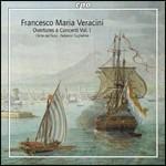 Ouvertures e concerti vol.1 - SuperAudio CD ibrido di Francesco Maria Veracini,L' Arte dell'Arco,Federico Guglielmo